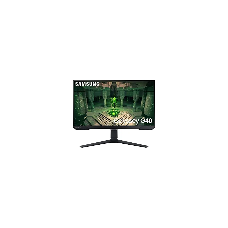 Perfil lateral do Samsung Odyssey 25"