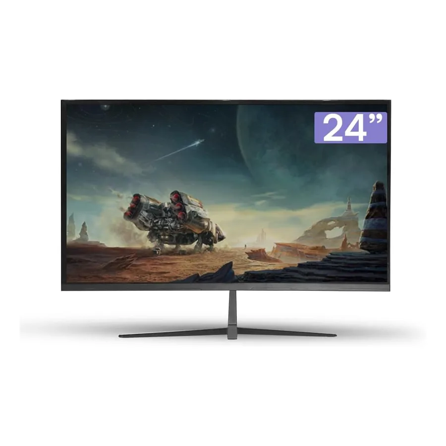 Detalhe das portas HDMI/DP do Duex DX240G