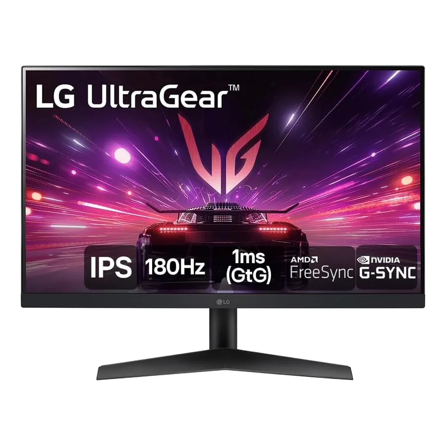 Monitor 24" LG UltraGear 24GS60F-B frontal