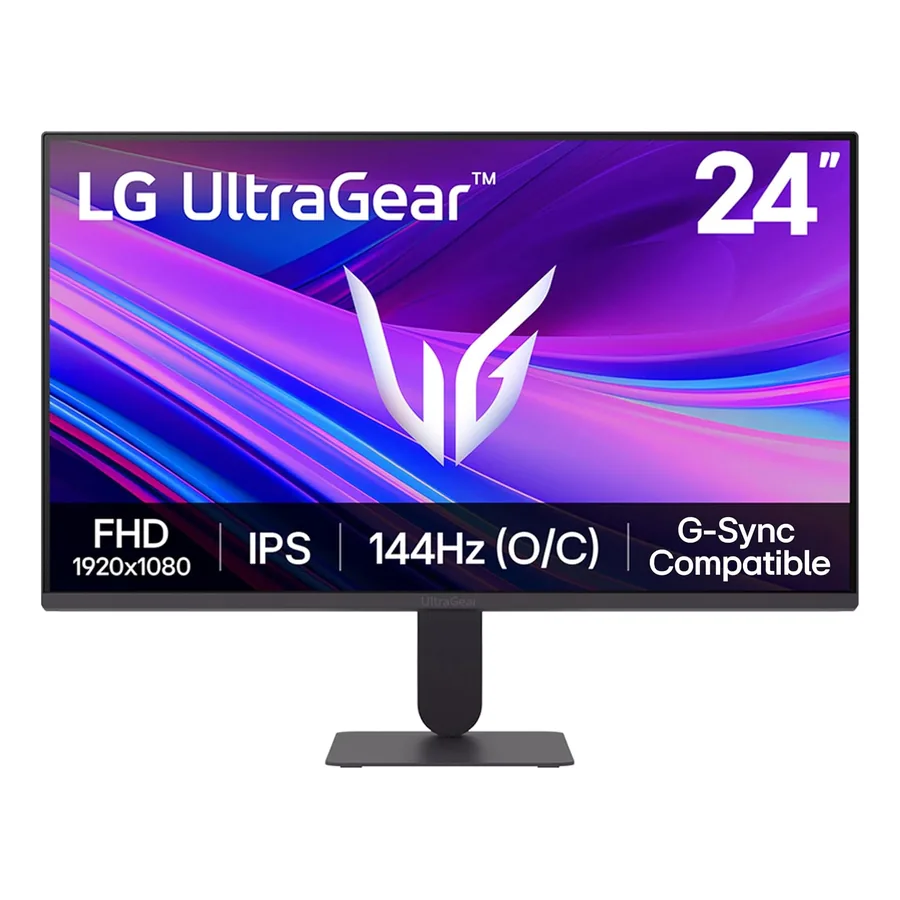 Monitor 24" LG UltraGear 24G411A-B frontal