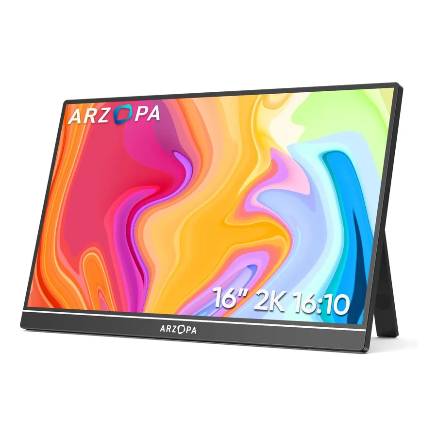 Monitor portátil ARZOPA 16 polegadas 2.5K