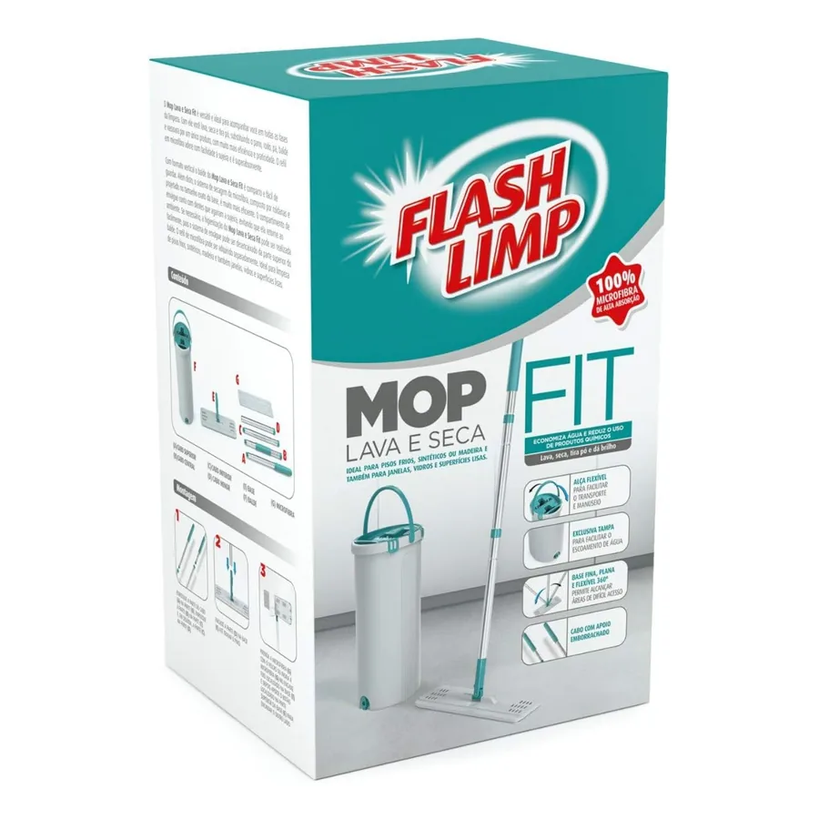 Mop Flash Limp MOP6088 FIT, imagem 3