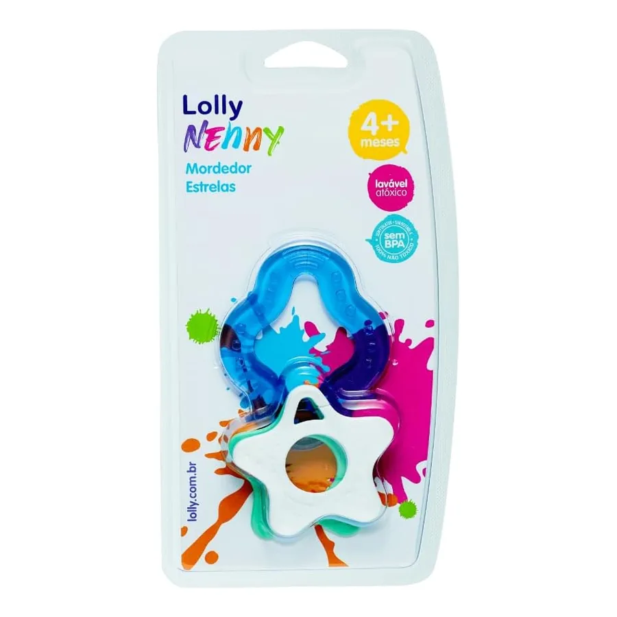 Mordedor Lolly Estrela azul
