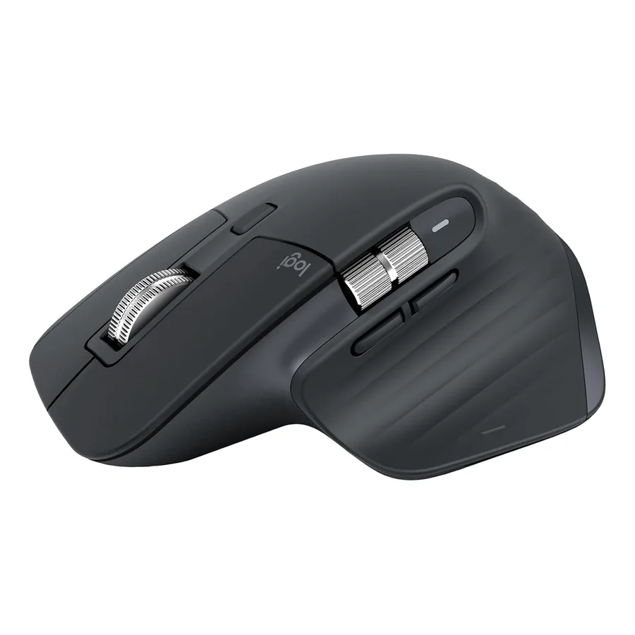 Logitech MX Master 3S grafite vista lateral