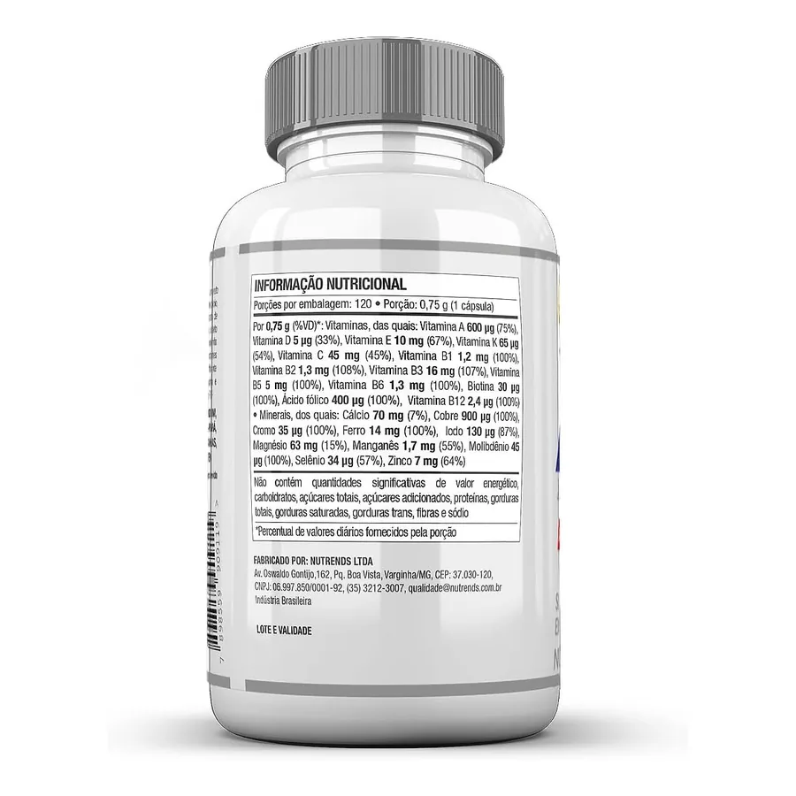 Multivitamínico Nutrends Revigoran A-Z, imagem 4