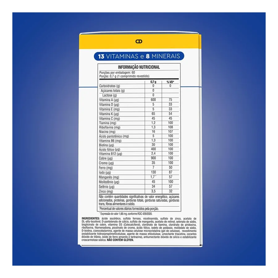 Multivitamínico Lavitan AZ Para Homem, imagem 4