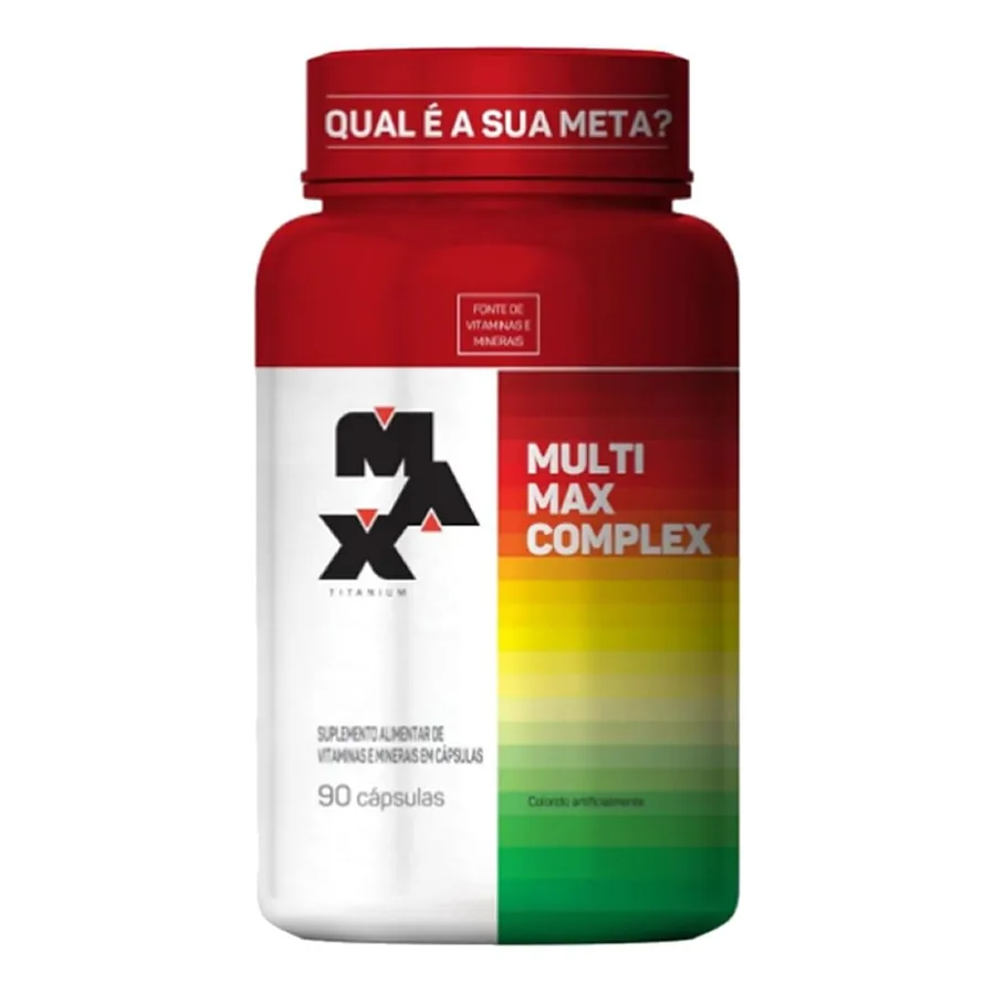 Multivitamínico Max Titanium Multimax Complex 90 cápsulas