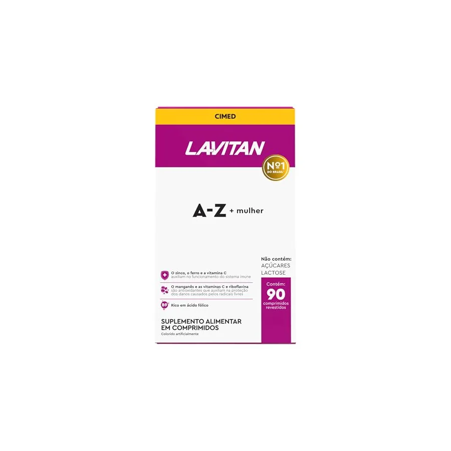 Multivitamínico Lavitan AZ Para Mulher, imagem 2