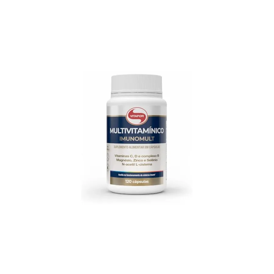 Multivitamínico Vitafor Imunomult 120 cápsulas
