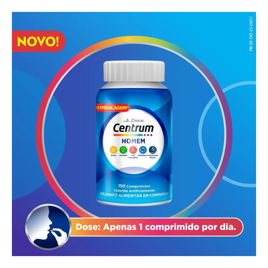 Multivitamínico Centrum Essentials Homem, imagem 3