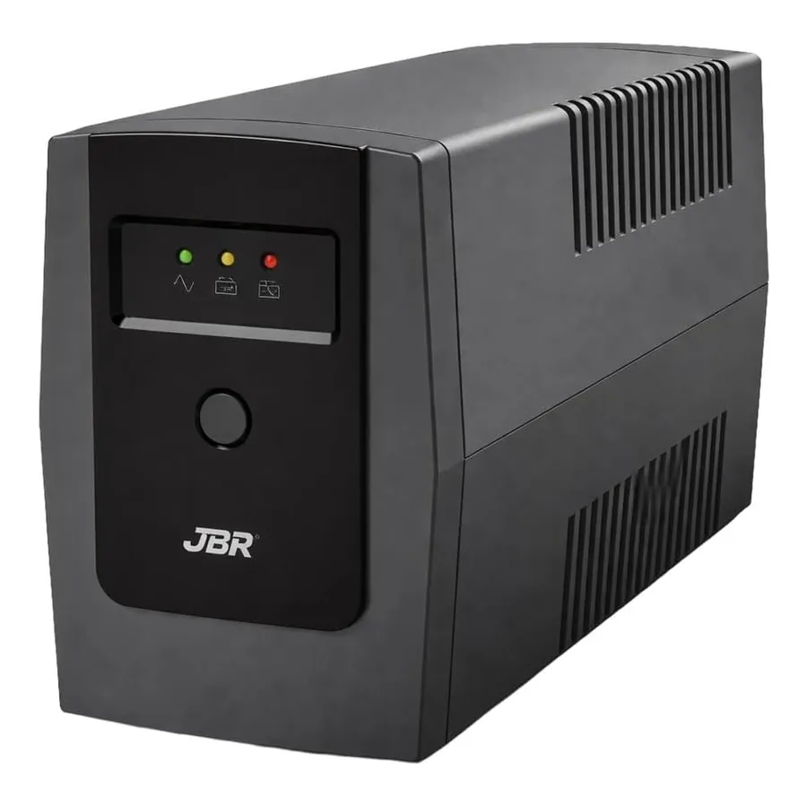 Painel com LEDs do Nobreak JBR Guard 600
