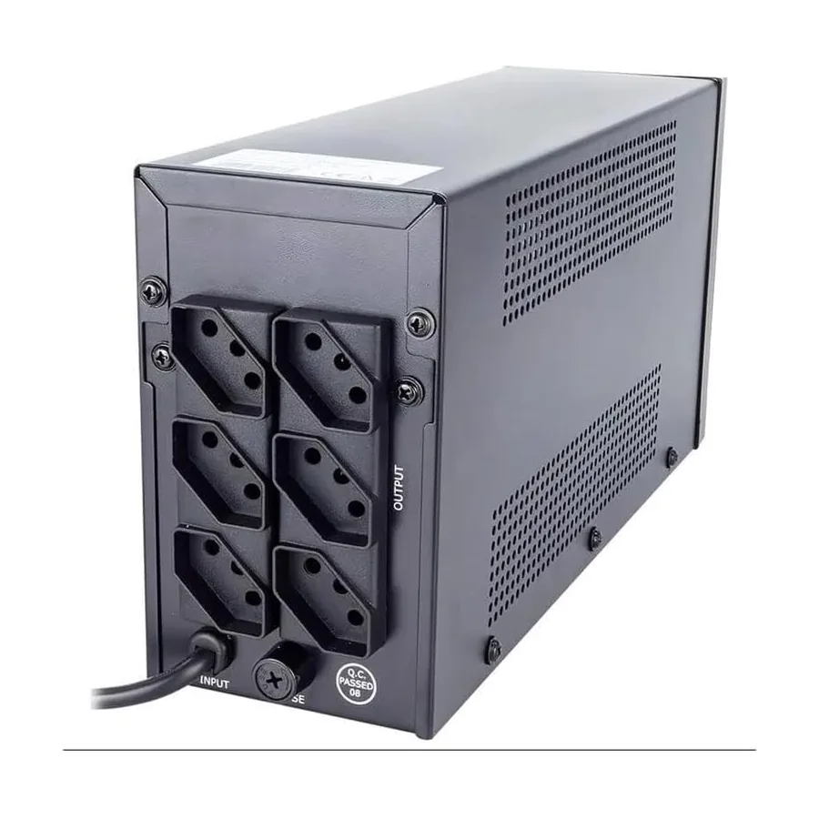 Conectores e tomadas do Nobreak JBR Guard 600