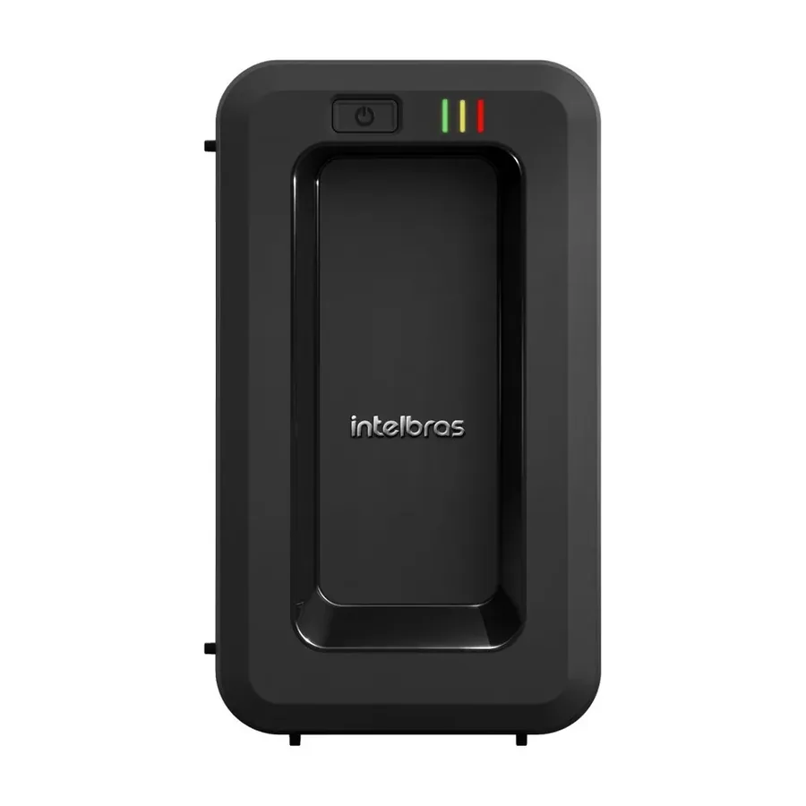 Nobreak Intelbras Attiv 600 em posição vertical