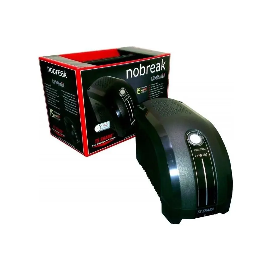Nobreak Ts Shara UPS Mini instalado em mesa