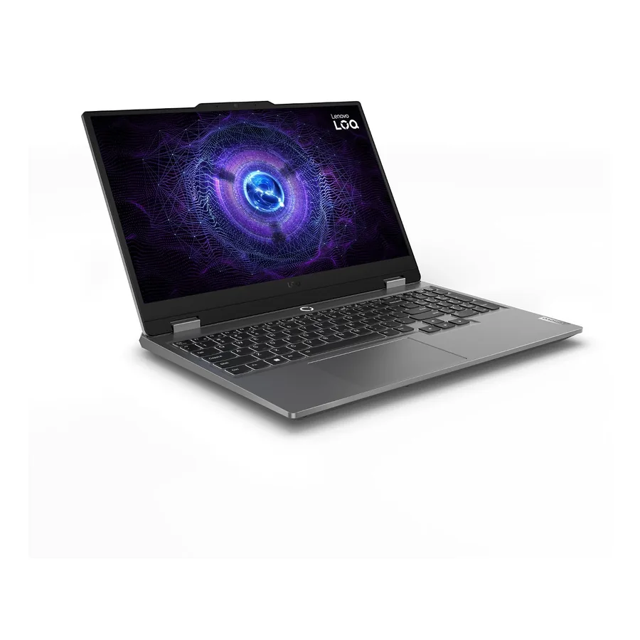Lenovo LOQ lateral com entradas de ar