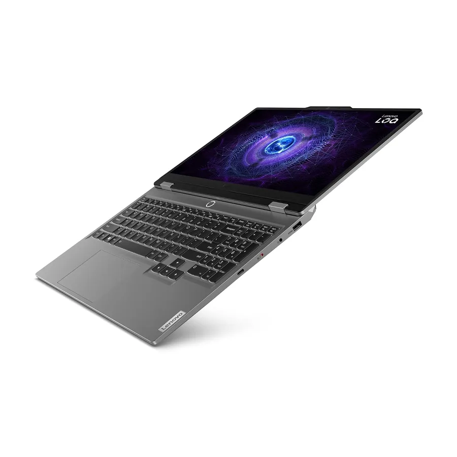 Tela do Lenovo LOQ com visual de jogo
