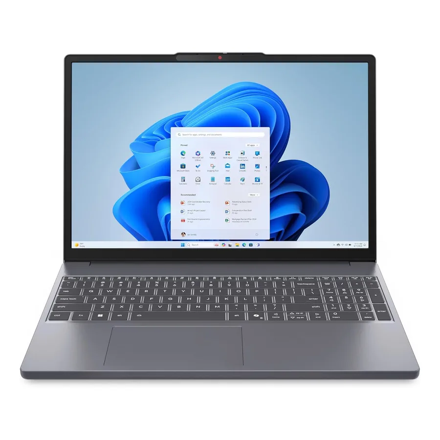 Notebook Lenovo IdeaPad Slim 3i aberto mostrando tela