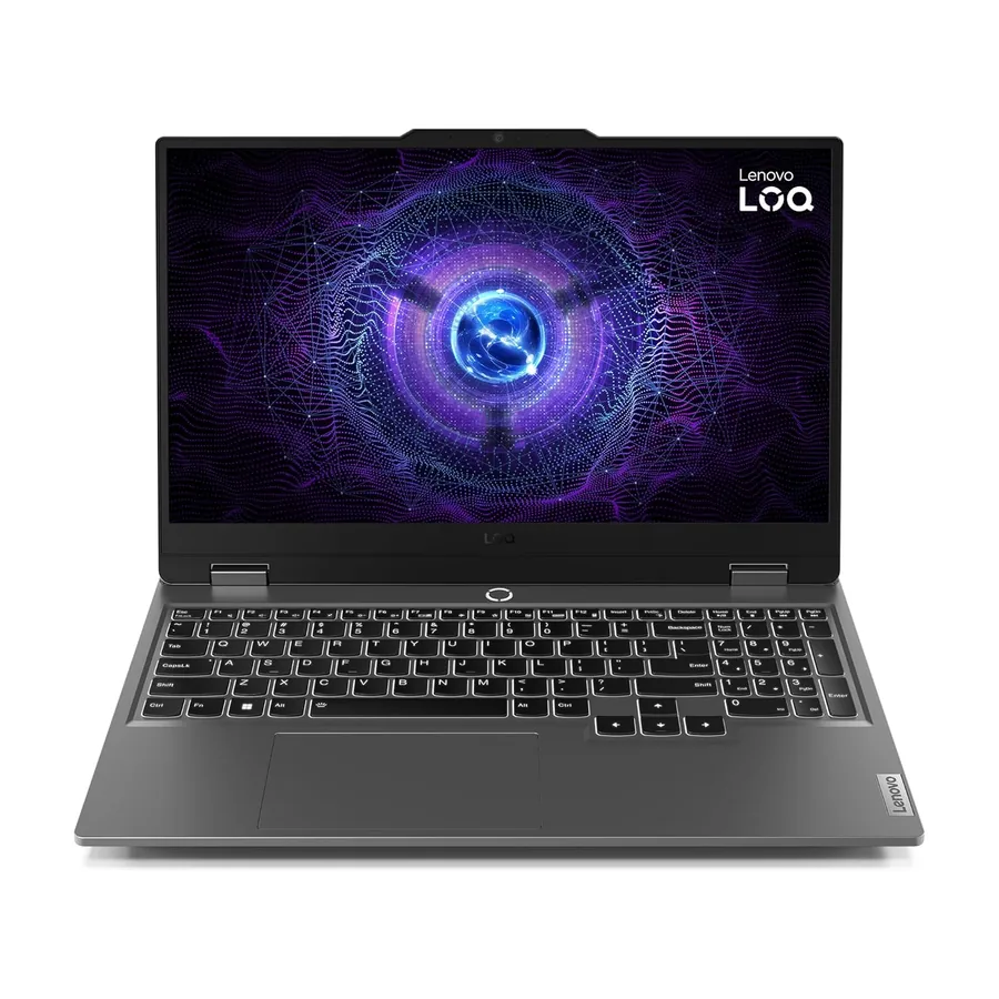 Notebook Lenovo LOQ 15IRX9 com teclado retroiluminado