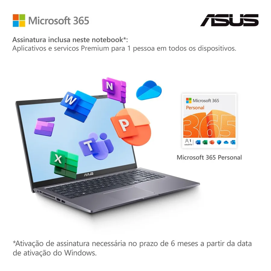 Notebook ASUS X515, imagem 3