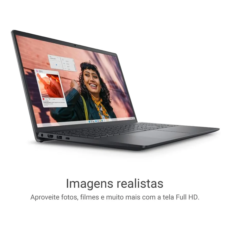 Notebook Dell Inspiron I15-I1300-A80P, imagem 4