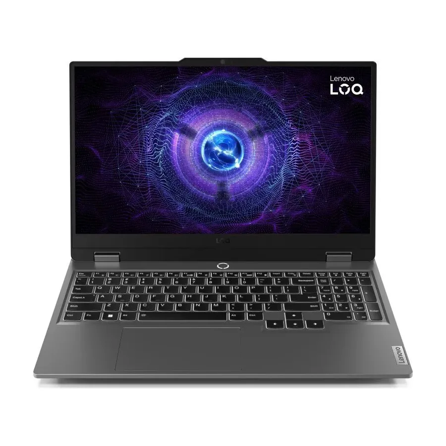Notebook Lenovo Loq Ci5 aberto