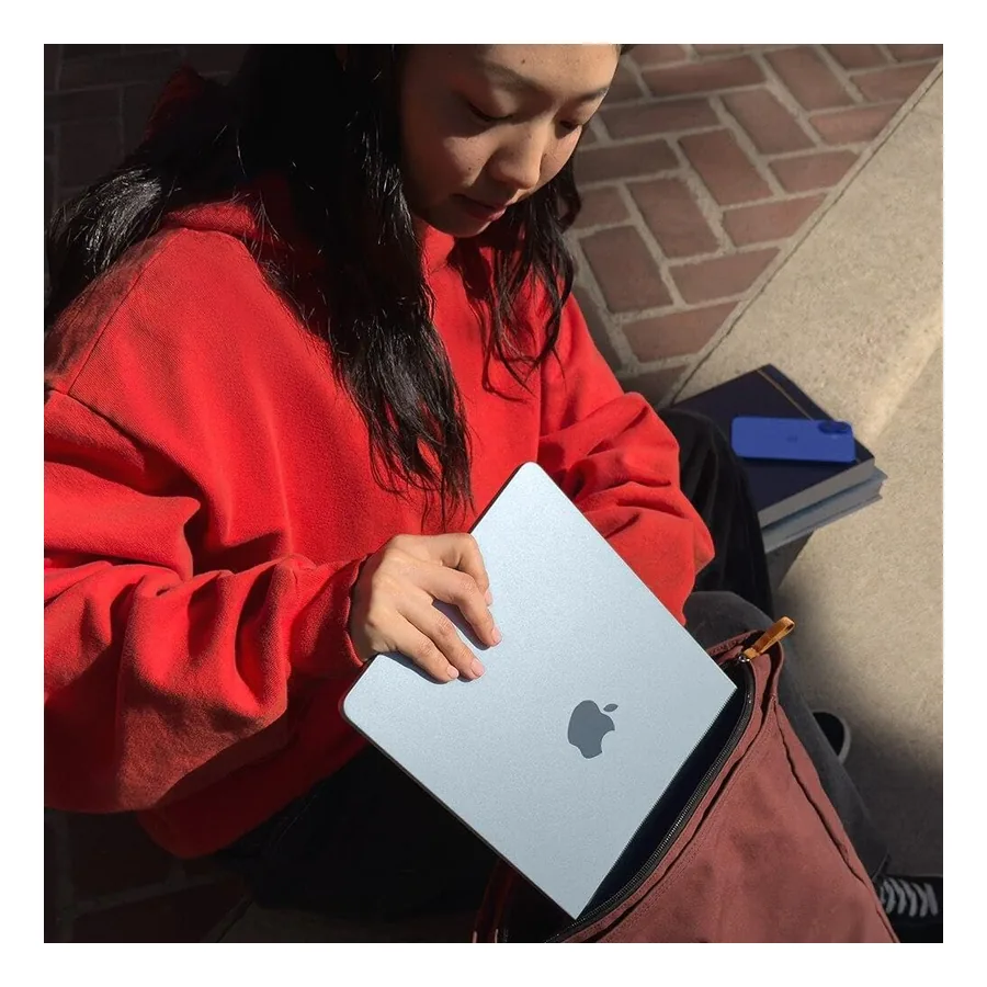 Perfil e espessura do Notebook Apple MacBook Air