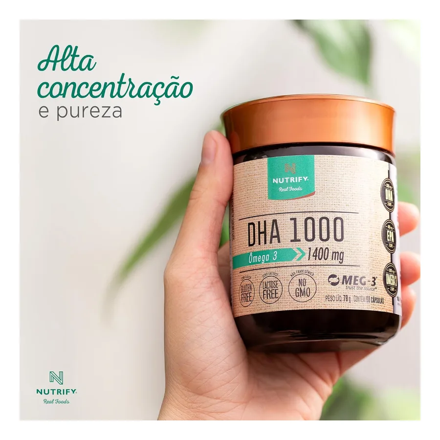 Cápsulas Ômega 3 Nutrify