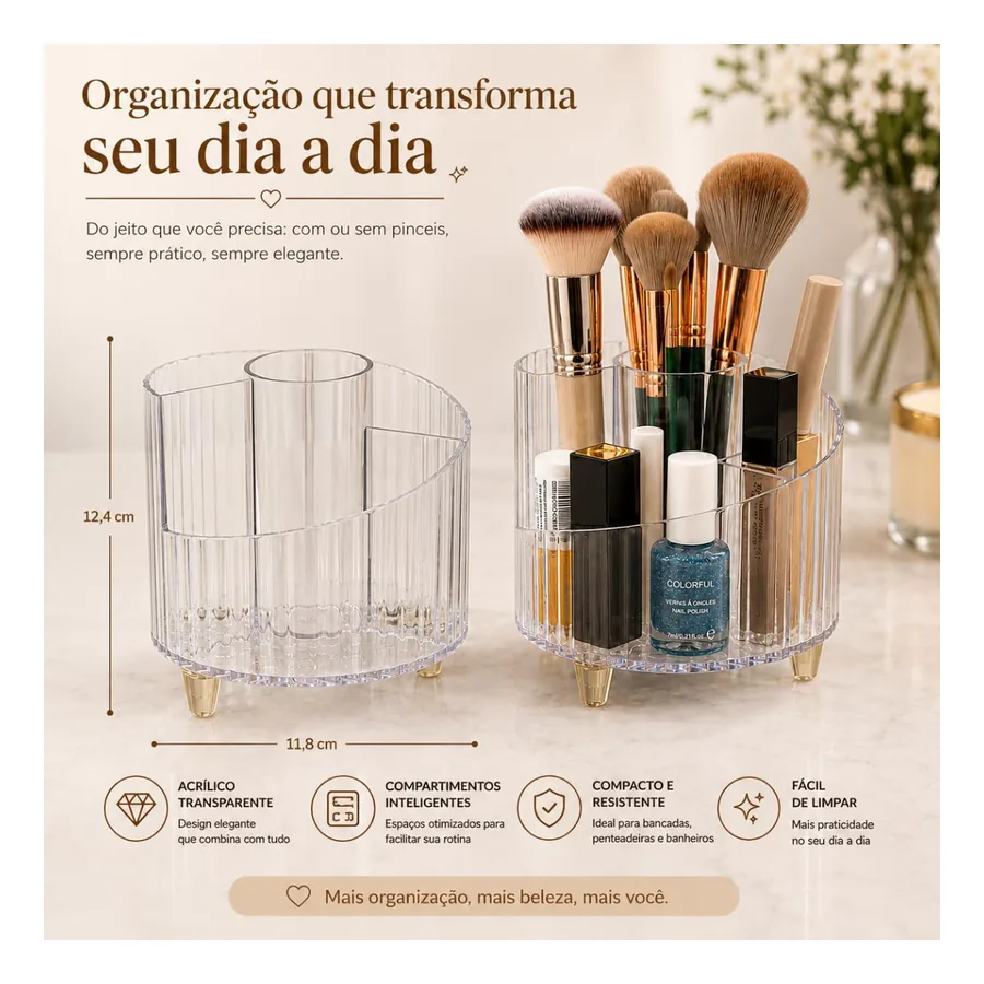 Organizador de Maquiagem Conect Fast, imagem 3