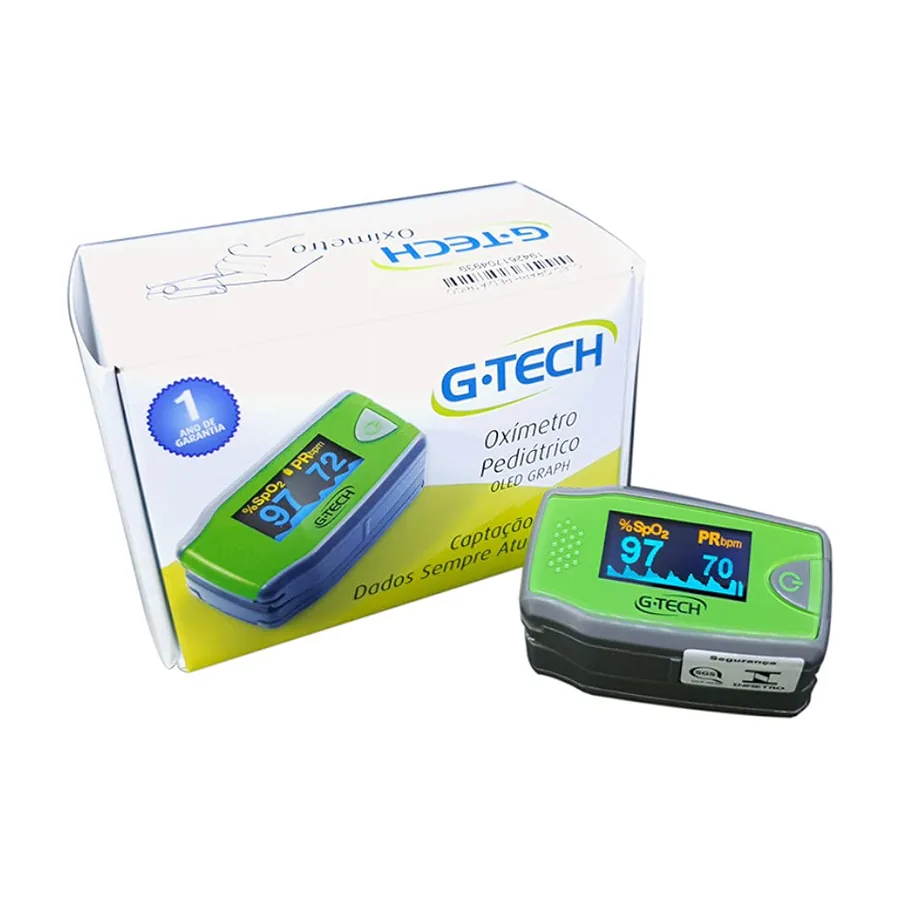 Oxímetro de Dedo G-Tech Pediátrico