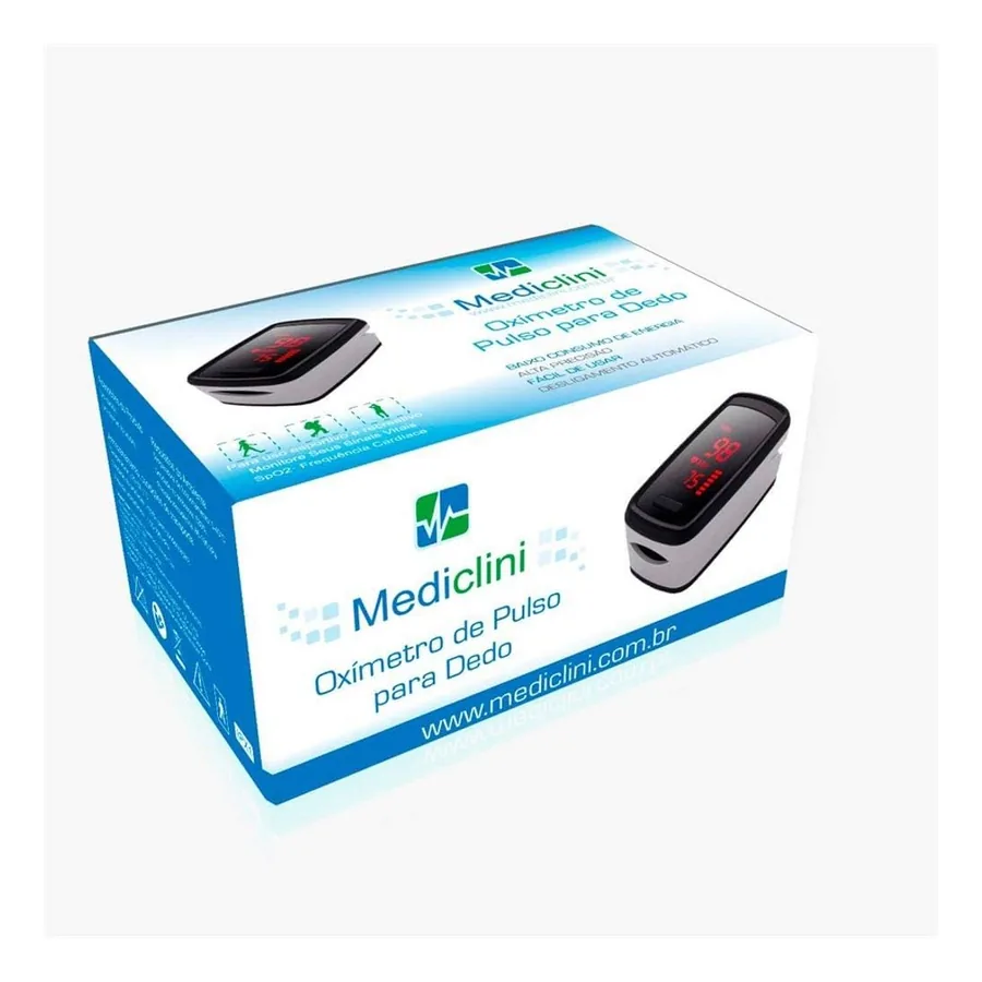Oxímetro de Dedo Mediclini AS-302-L, imagem 3
