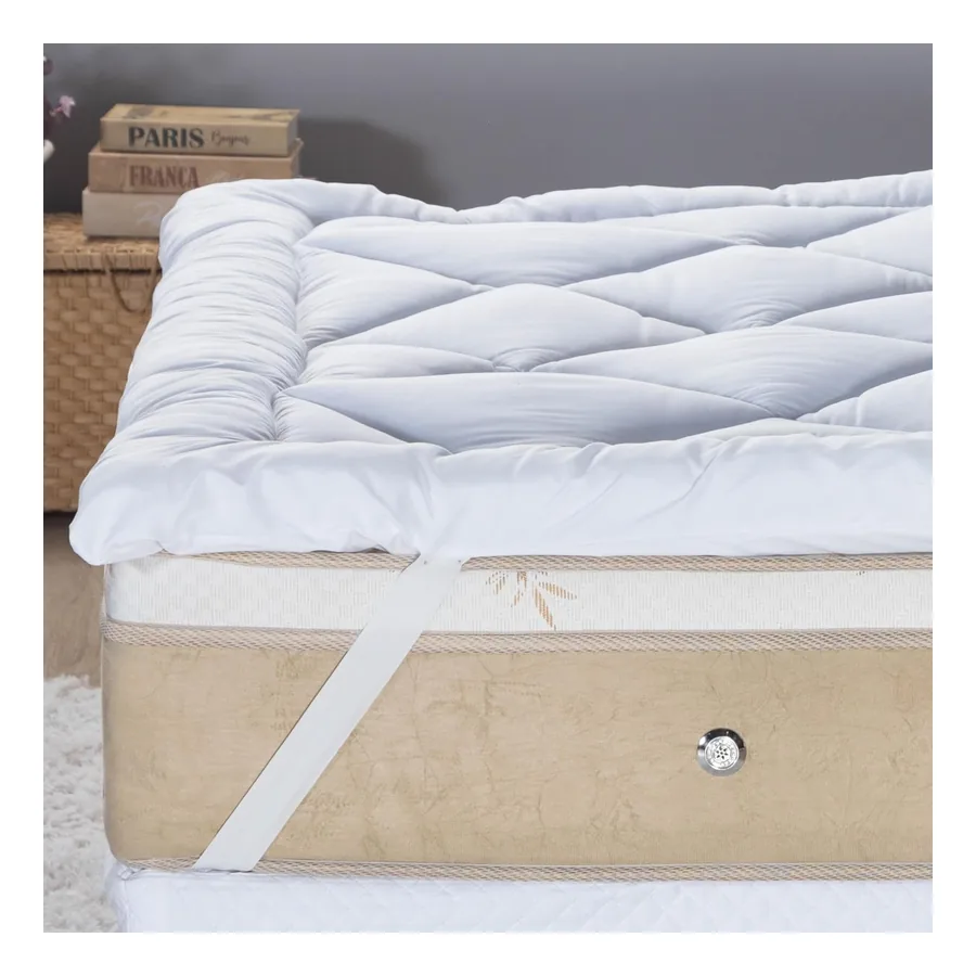 Pillow Top Casa Dona Premium - toque de plumas