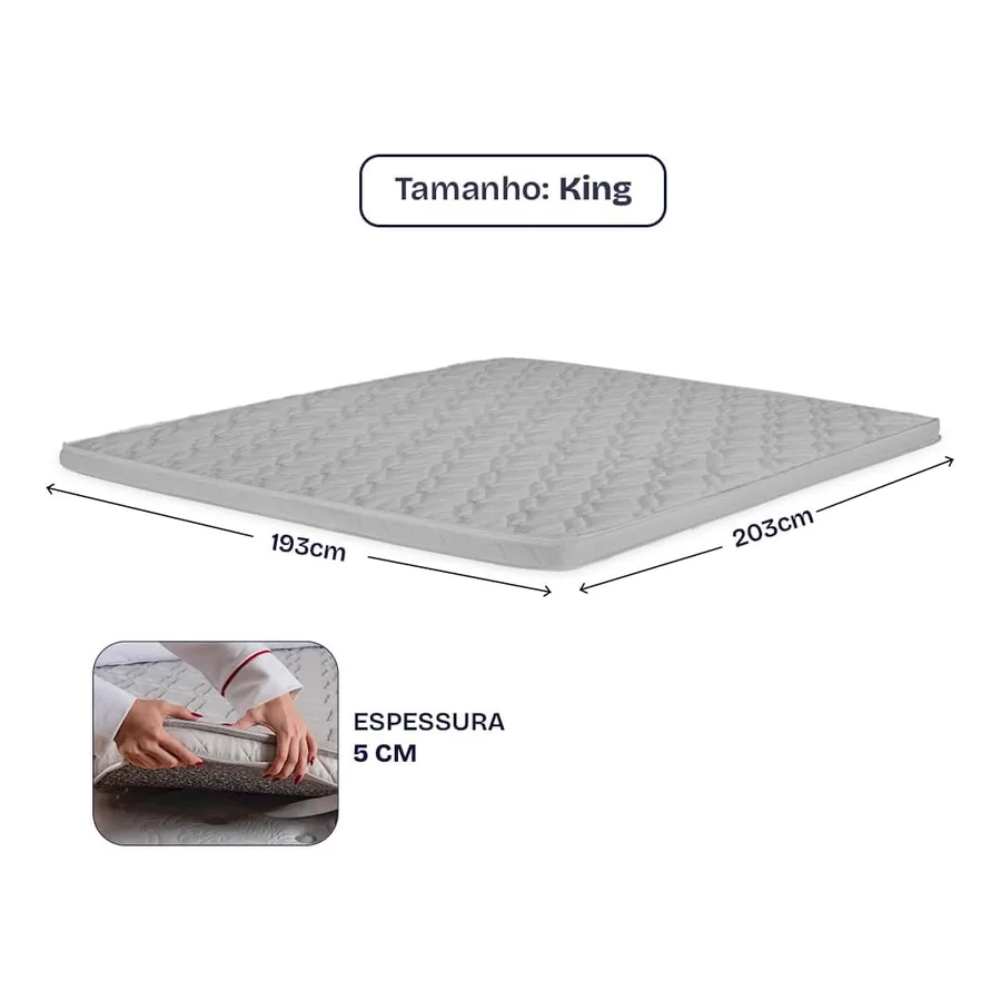 Pillow Top BF Colchões D45, imagem 3