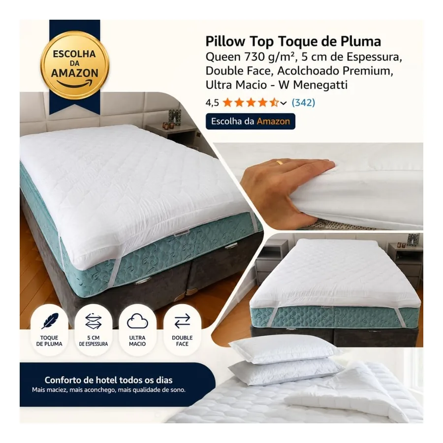 Pillow Top Wmenegatti Premium, imagem 3