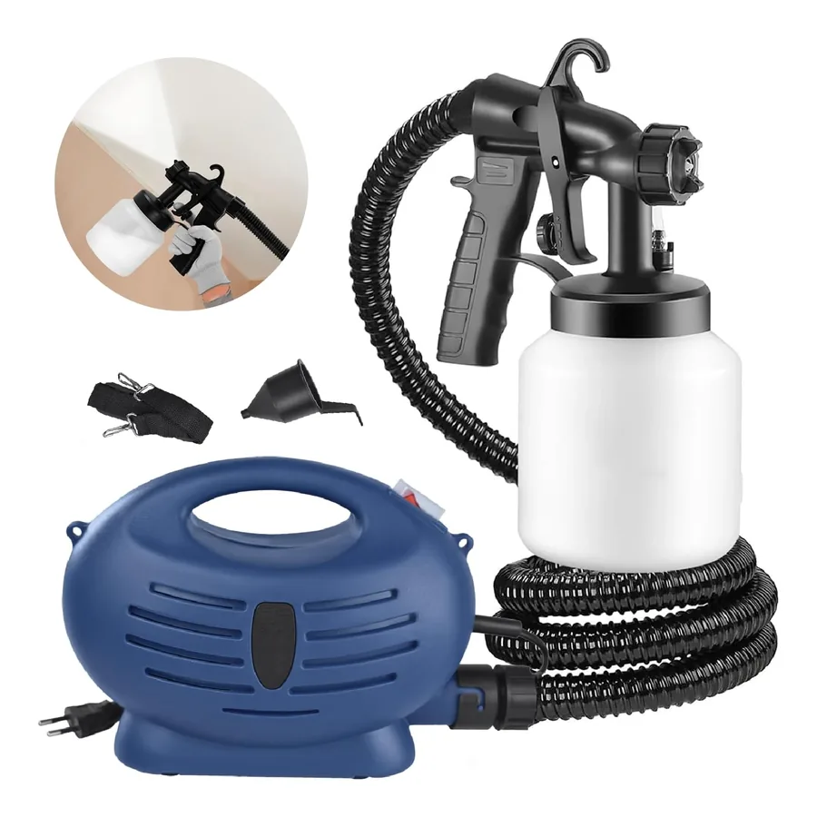 Pistola de Pintura HOLTTER 650W com reservatório 700ml
