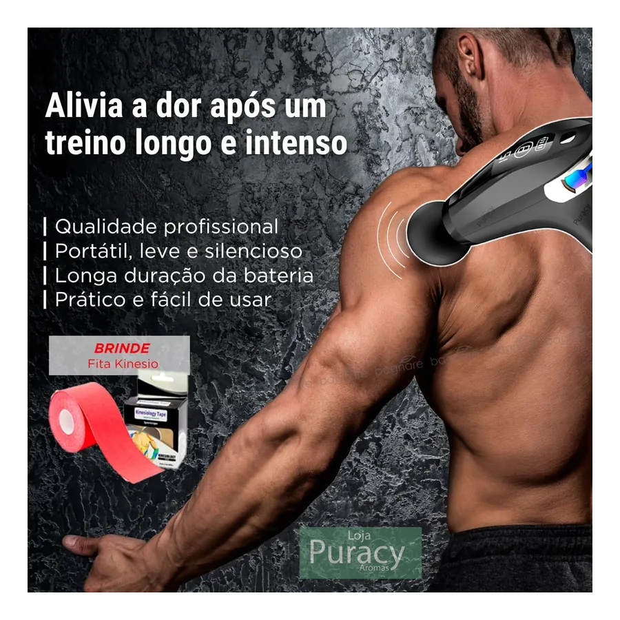 Pistola Massageadora ‎Bagnare ‎KL-525-C, imagem 3