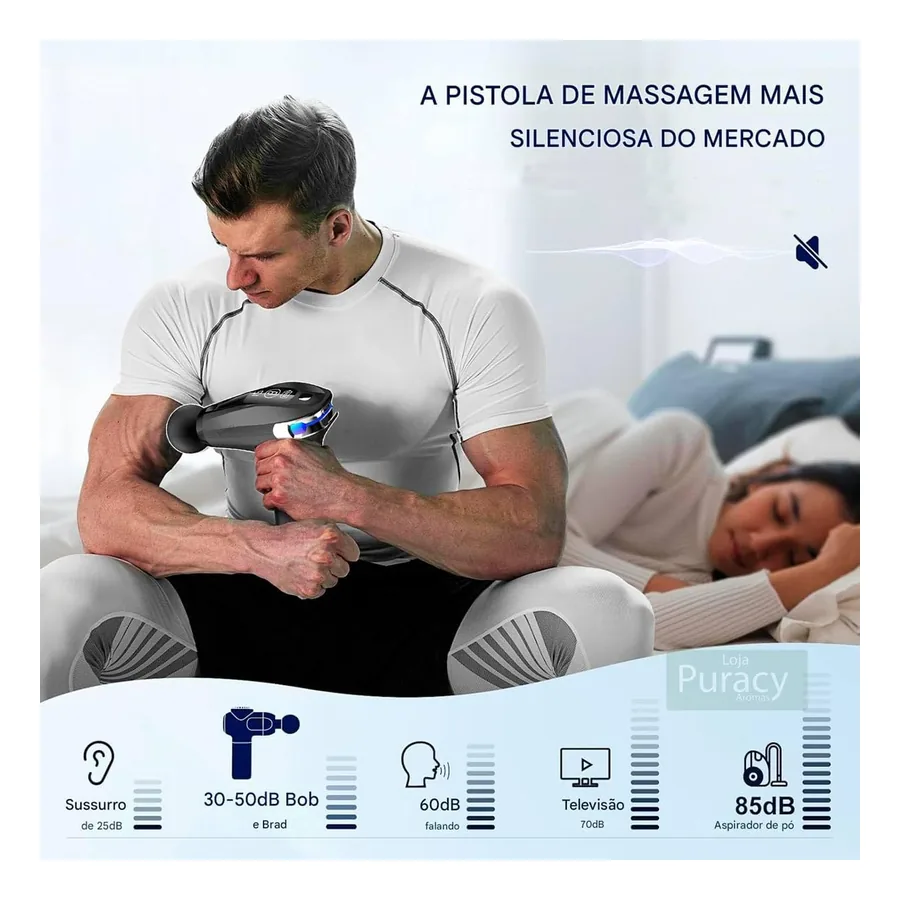 Pistola Massageadora ‎Bagnare ‎KL-525-C, imagem 4