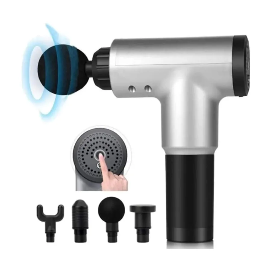 Pistola Massageadora Fascial Gun