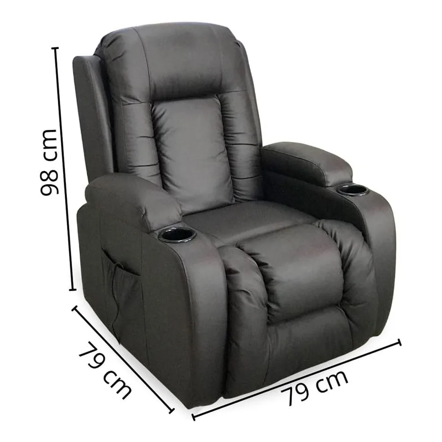 Poltrona Massageadora Importway IWPRMA, imagem 3