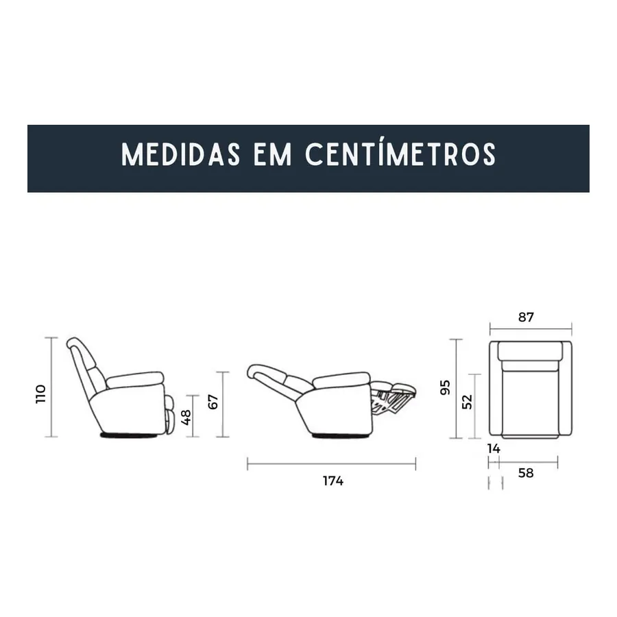 Poltrona Massageadora Damie Lugano, imagem 3