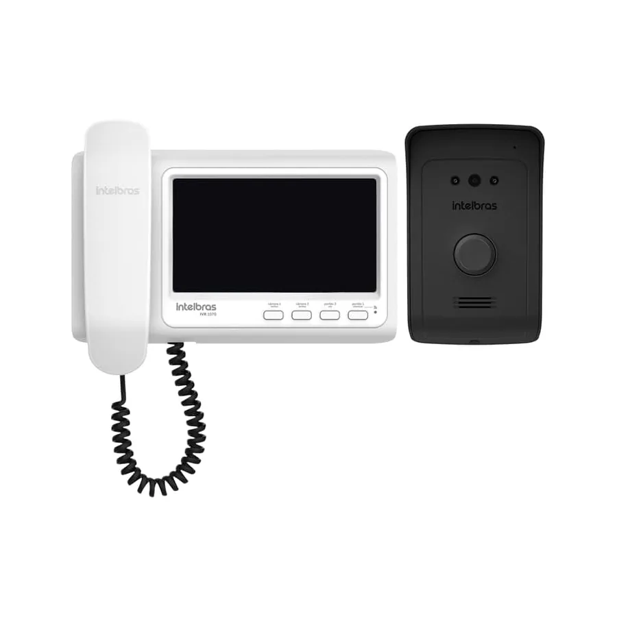 Detalhe das conexões do IVR 1070 HS