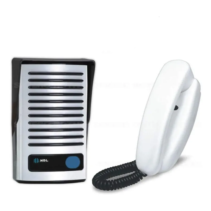 Kit porteiro HDL F8 NTL com painel externo em alumínio