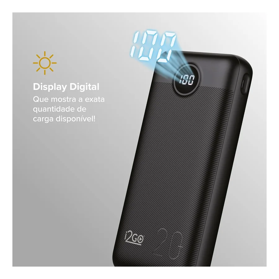 Power Bank I2GO 20+, imagem 3