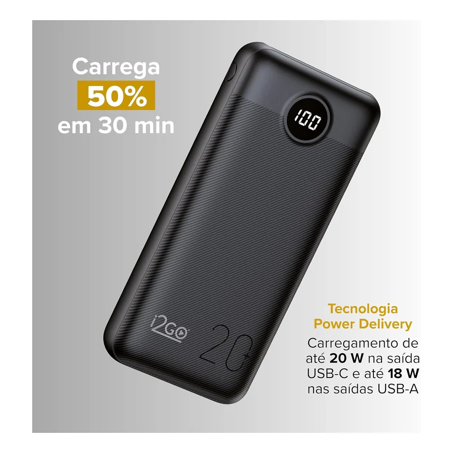Power Bank I2GO 20+, imagem 4