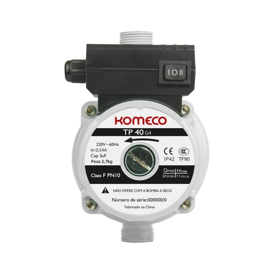 Pressurizador Komeco TP40 G4 branco