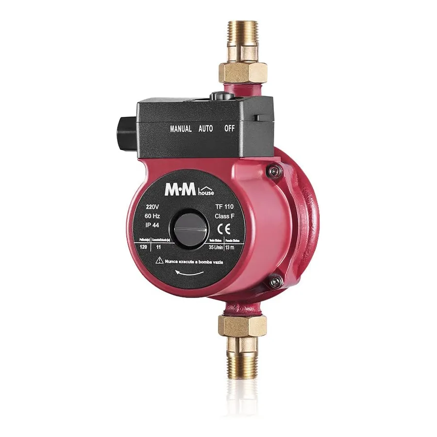 Pressurizador MM House MX0038 vermelho