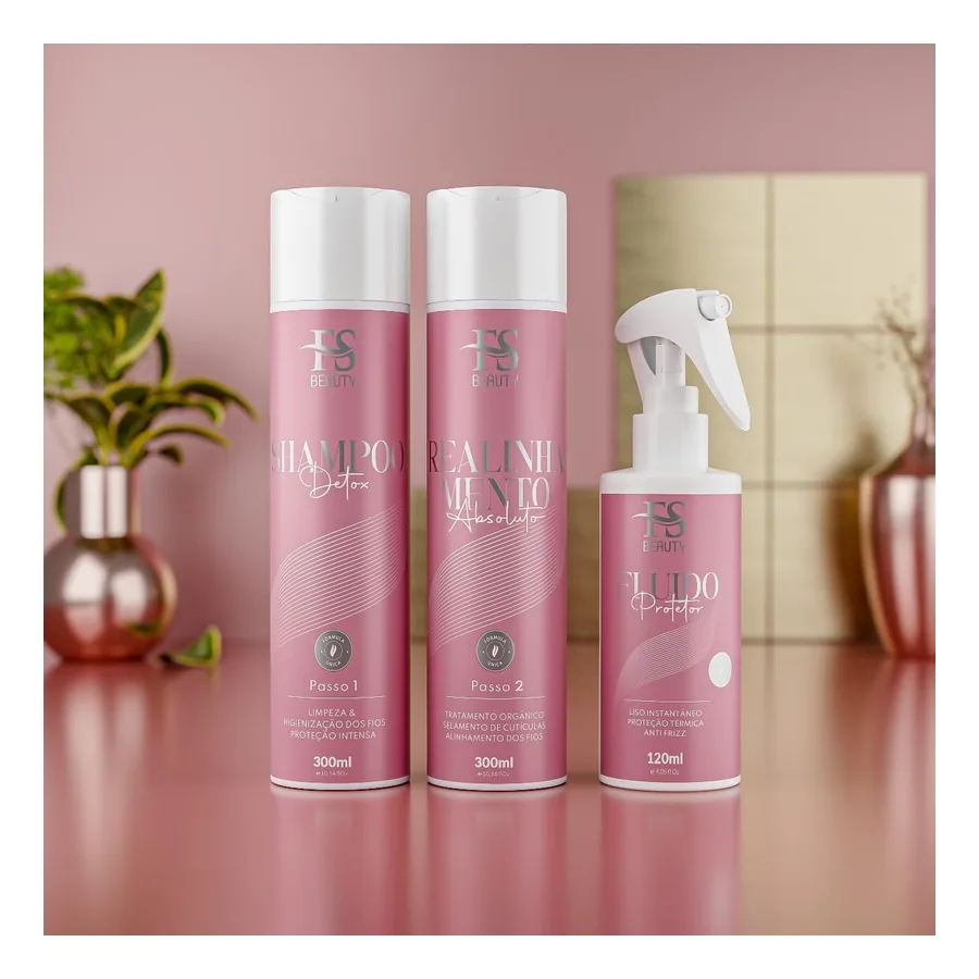 Progressiva sem formol FS Beauty Liso Absoluto, imagem 3