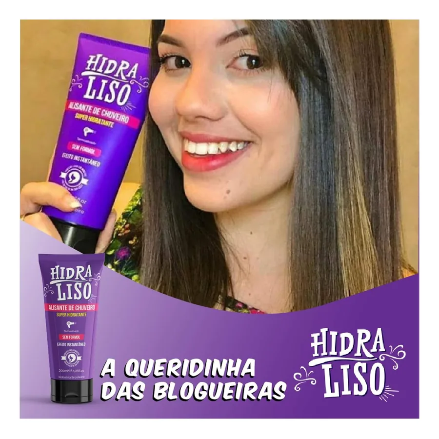 Progressiva sem formol HidraLiso, imagem 3
