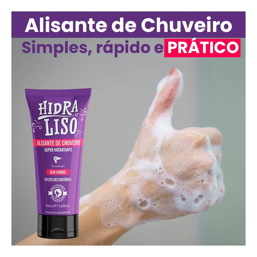 Progressiva sem formol HidraLiso, imagem 4