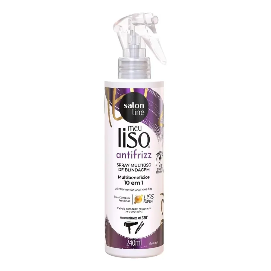 Spray Multiúso Salon Line Meu Liso 10 em 1