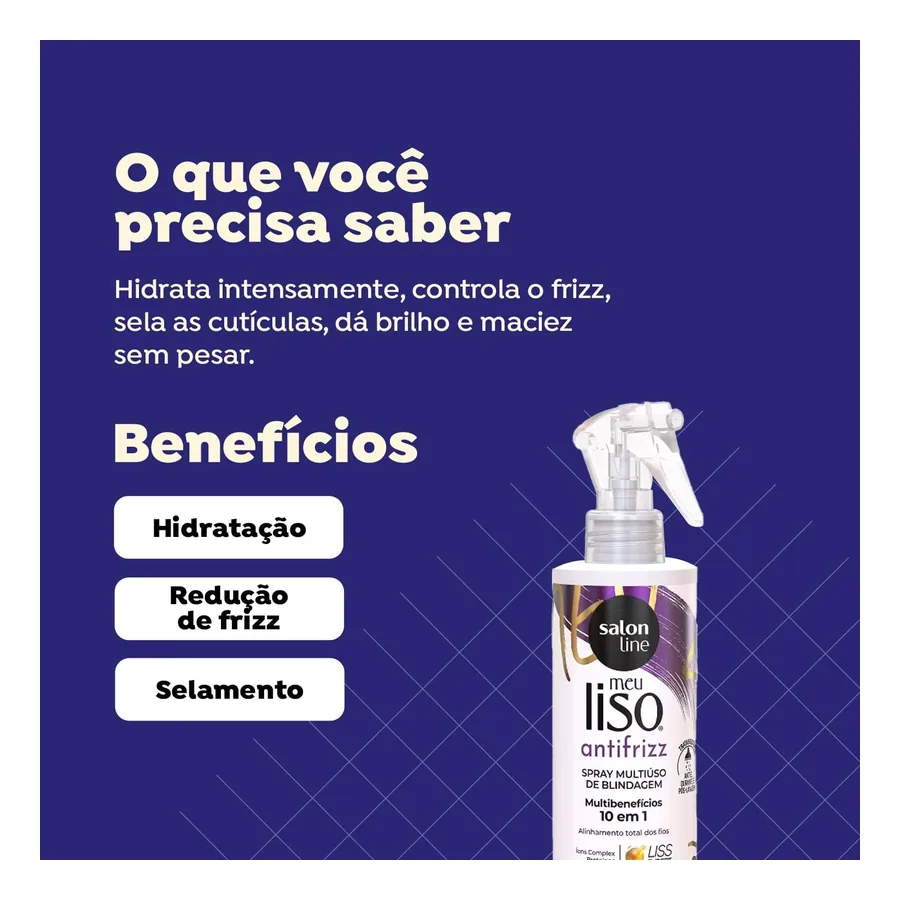 Rótulo do produto Meu Liso Multiúso